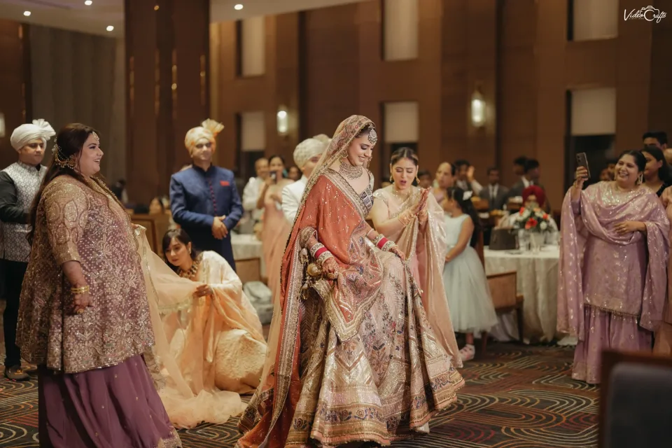 Editorial wedding and portrait photograph by Videocrafts India