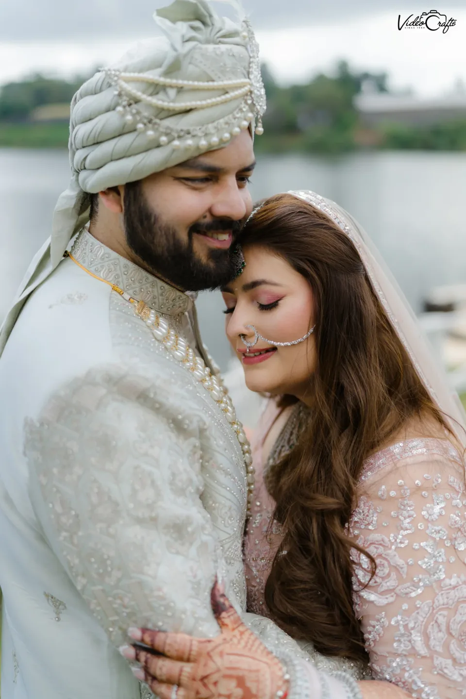 Editorial wedding and portrait photograph by Videocrafts India